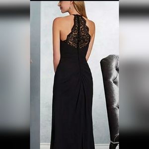 Alfred Angelo, Dress, size 6, Mahogany, lace back buttons, 7417